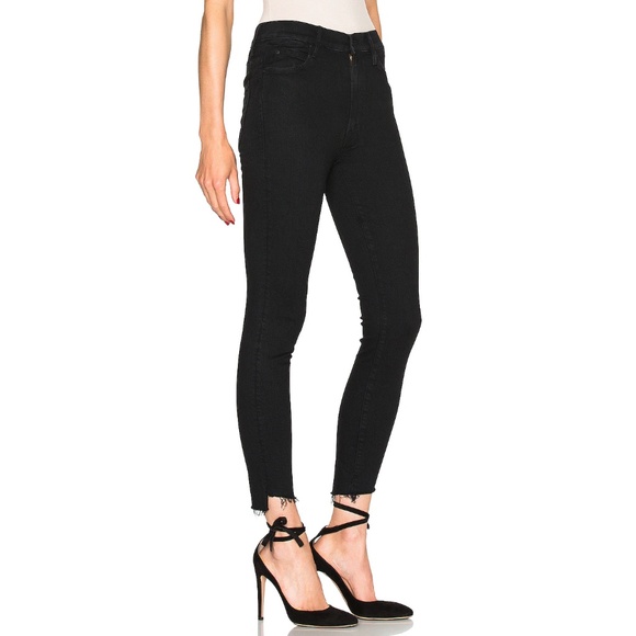 MOTHER Denim - MOTHER Jeans women’s The Stunner Zip Ankle Step Fray in Not Guilty Size 25